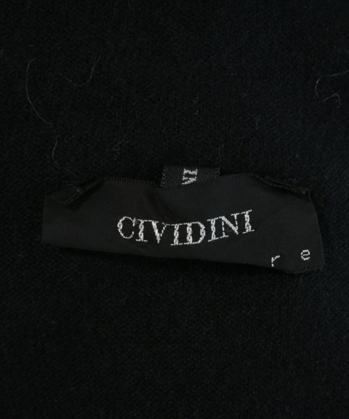 CIVIDINI（チヴィディーニ）ベスト/ノースリーブ 黒 サイズ:38(S位) レディース/2200709298038