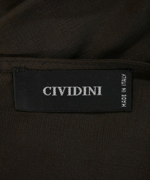 CIVIDINI（チヴィディーニ）ワンピース 茶 サイズ:42(M位) レディース/2200713876079