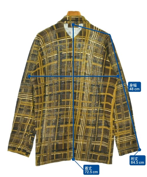 CIVIDINI（チヴィディーニ）カーディガン 茶 サイズ:42(M位) レディース/2200645773057