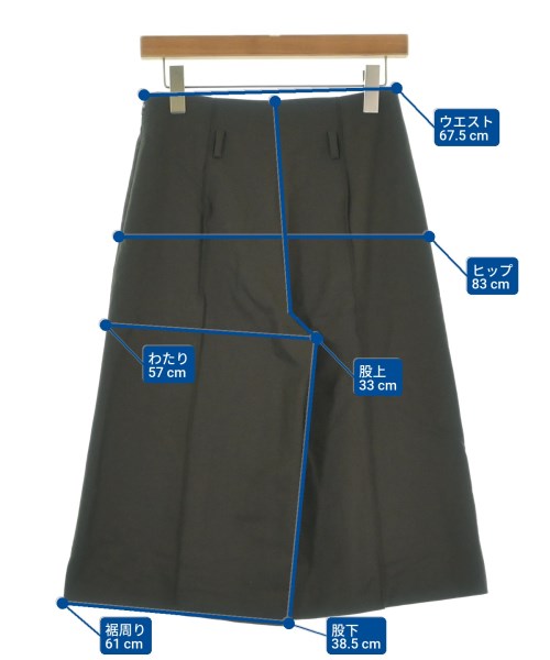 CIVIDINI（チヴィディーニ）ショートパンツ 茶 サイズ:38(S位) レディース/2200651461030