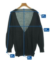 CIVIDINI（チヴィディーニ）カーディガン 黒 サイズ:44(L位) レディース/2200666644022