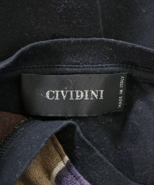 CIVIDINI（チヴィディーニ）Tシャツ・カットソー 黒 サイズ:42(M位) レディース/2200664948221