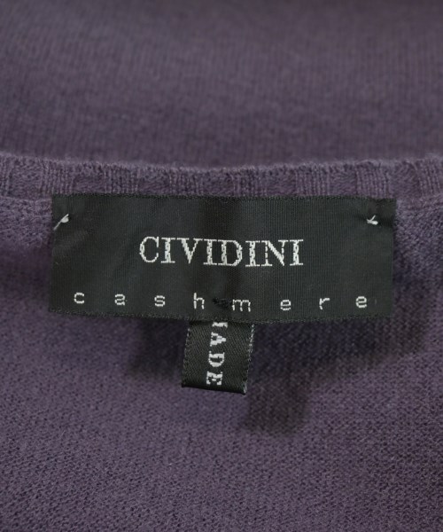 CIVIDINI（チヴィディーニ）ベスト/ノースリーブ 紫 サイズ:40(M位) レディース/2200731422036
