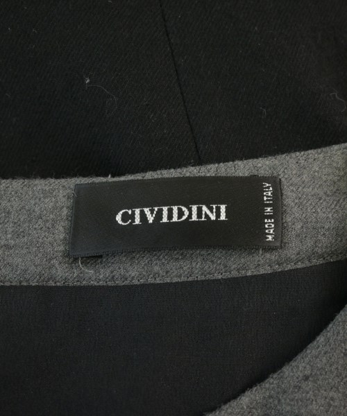 CIVIDINI（チヴィディーニ）ワンピース グレー サイズ:38(S位) レディース/2200686586029