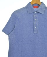 ISAIA（イサイア）ポロシャツ 青 サイズ:L メンズ/2200626770167