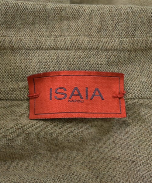 ISAIA（イサイア）ポロシャツ ベージュ サイズ:L メンズ/2200626770174