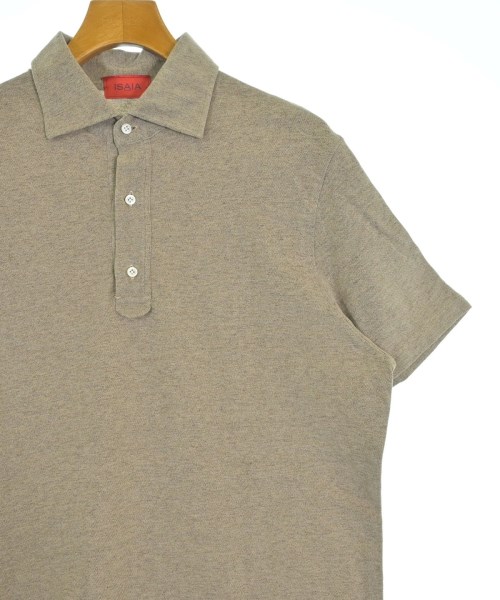 ISAIA（イサイア）ポロシャツ ベージュ サイズ:L メンズ/2200626770174