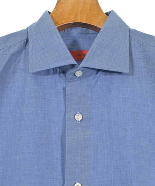 ISAIA（イサイア）カジュアルシャツ 青 サイズ:41(XL位) メンズ/2200626770198