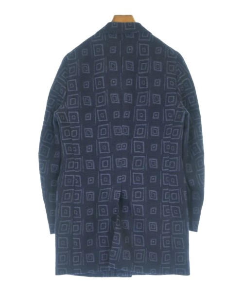 ISAIA（イサイア）チェスターコート 紺 サイズ:48(L位) メンズ/2200623350010
