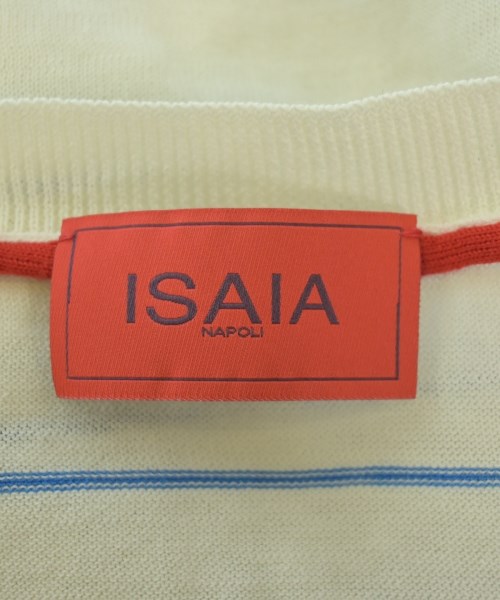 ISAIA（イサイア）ニット・セーター 白 サイズ:L メンズ/2200606964159