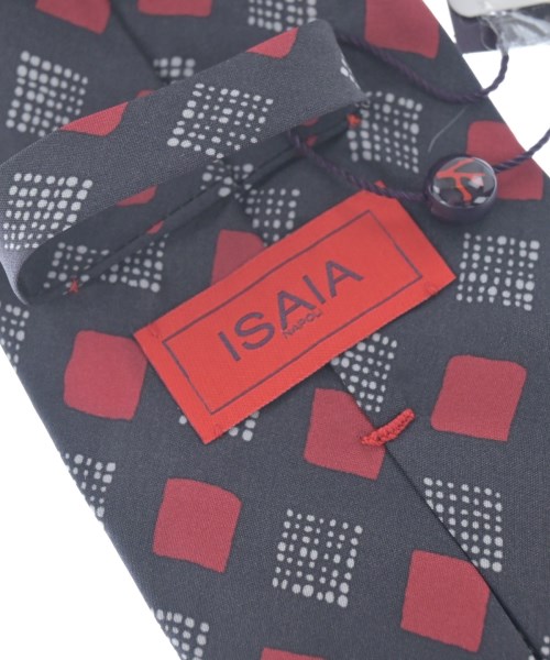 ISAIA（イサイア）ネクタイ 黒 サイズ:- メンズ/2200603311079