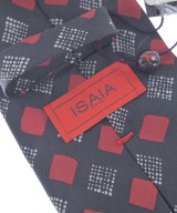 ISAIA（イサイア）ネクタイ 黒 サイズ:- メンズ/2200603311079