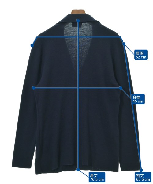 ISAIA（イサイア）ジャケット 紺 サイズ:M メンズ/2200677238265