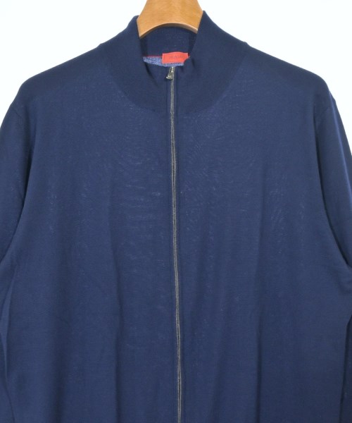 ISAIA（イサイア）カーディガン 紺 サイズ:XL メンズ/2200698567306