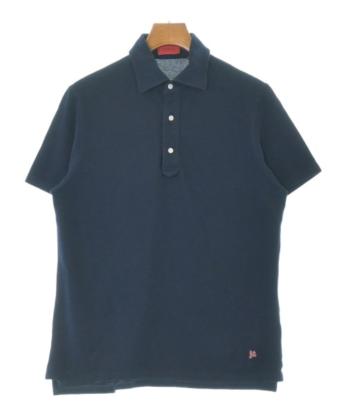 ISAIA(イサイア)ポロシャツ 紺 サイズ:L/2200693916376