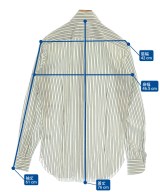 ISAIA（イサイア）ドレスシャツ 白 サイズ:15(S位) メンズ/2200646491295