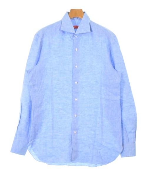 ISAIA(イサイア)カジュアルシャツ 青 サイズ:41(XL位)/2200649644292
