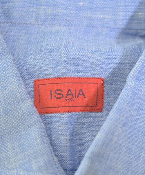 ISAIA（イサイア）カジュアルシャツ 青 サイズ:41(XL位) メンズ/2200649644292