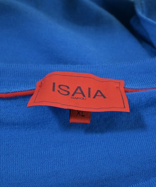 ISAIA（イサイア）ニット・セーター 青 サイズ:XL メンズ/2200649644360