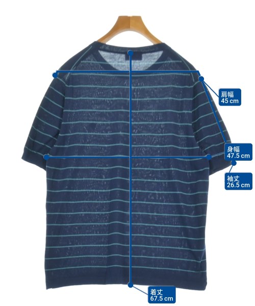 ISAIA（イサイア）ニット・セーター 紺 サイズ:L メンズ/2200649644377