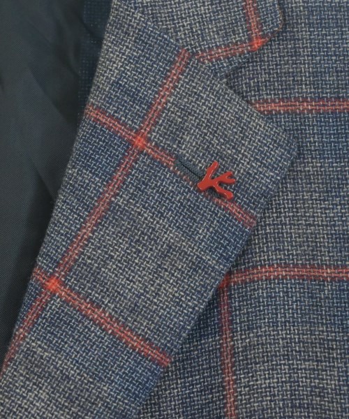 ISAIA（イサイア）テーラードジャケット 青 サイズ:44(S位) メンズ/2200650878075