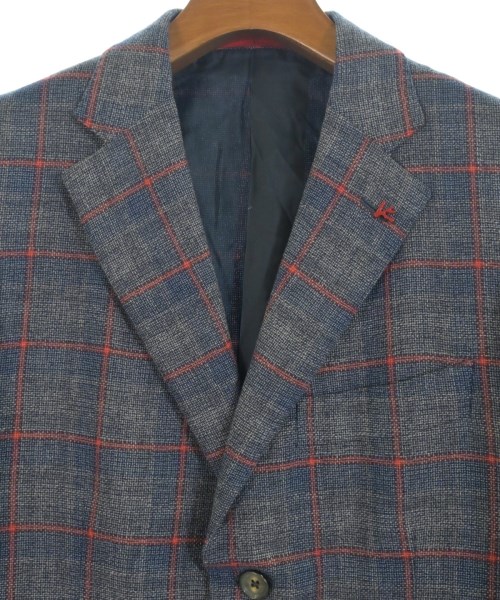 ISAIA（イサイア）テーラードジャケット 青 サイズ:44(S位) メンズ/2200650878075