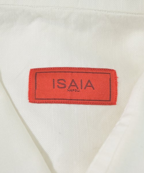 ISAIA（イサイア）ドレスシャツ 白 サイズ:41(XL位) メンズ/2200711430181