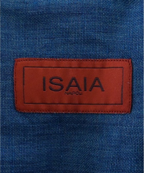 ISAIA（イサイア）カジュアルシャツ 青 サイズ:43(S位) メンズ/2200718753047