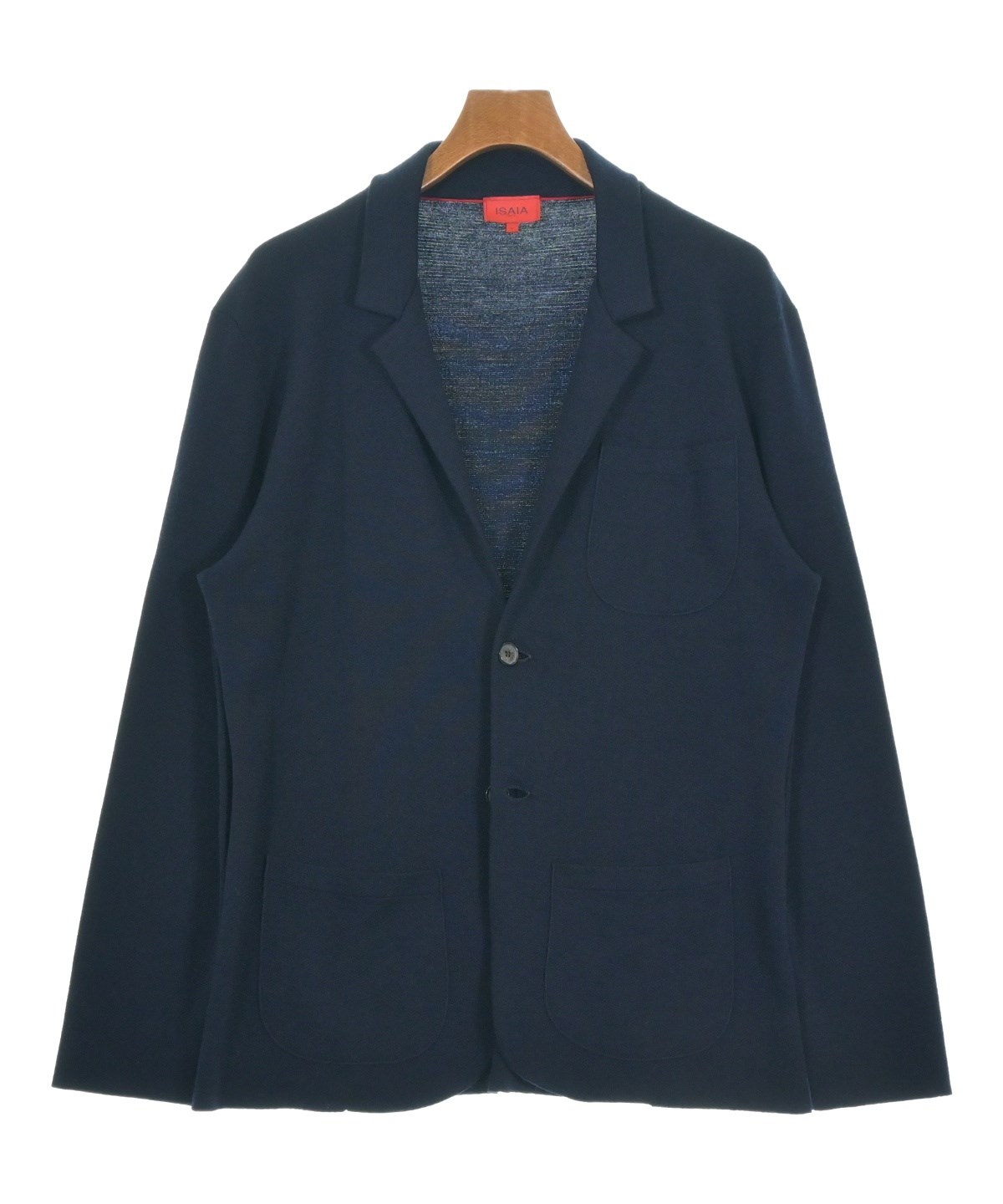 ISAIA（イサイア）ジャケット 紺 サイズ:L メンズ/2200638269208