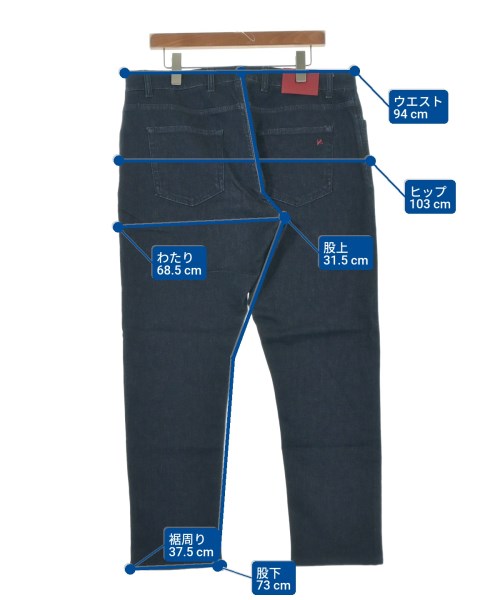 ISAIA（イサイア）デニムパンツ 紺 サイズ:52(XXL位) メンズ/2200638269260