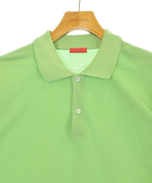 ISAIA（イサイア）ポロシャツ 緑 サイズ:L メンズ/2200703371010