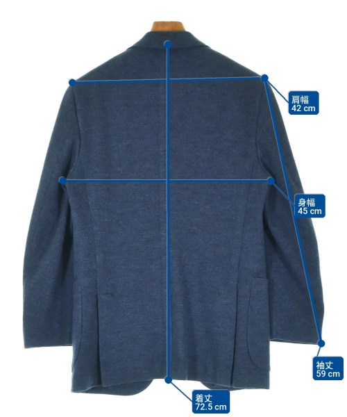 ISAIA（イサイア）ジャケット 紺 サイズ:46(M位) メンズ/2200704152144