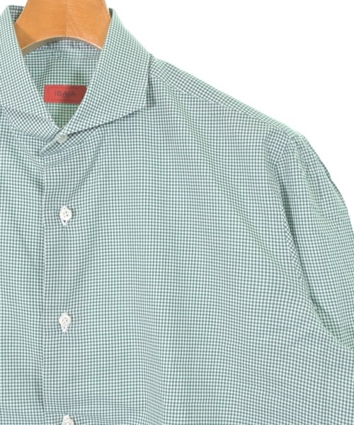 ISAIA（イサイア）カジュアルシャツ 緑 サイズ:-(M位) メンズ/2200659139276