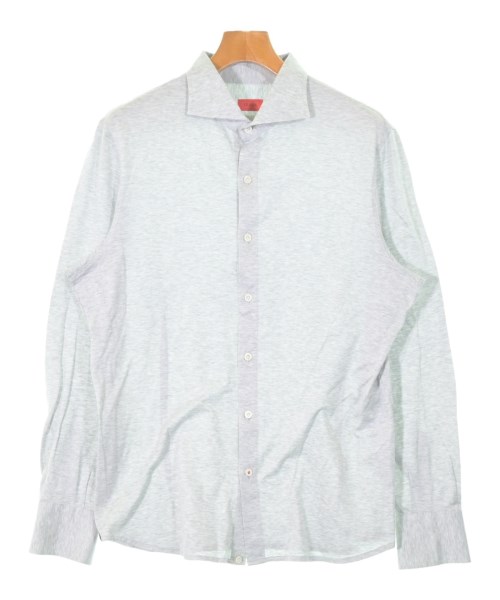 ISAIA(イサイア)カジュアルシャツ グレー サイズ:42(XXL位)/2200659139290