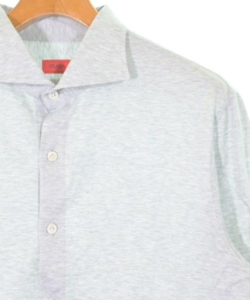 ISAIA（イサイア）カジュアルシャツ グレー サイズ:42(XXL位) メンズ/2200659139290