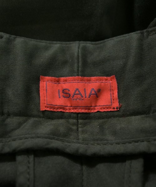 ISAIA（イサイア）スラックス カーキ サイズ:50(XL位) メンズ/2200659139429