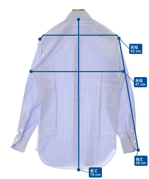 ISAIA（イサイア）カジュアルシャツ 紫 サイズ:-(S位) メンズ/2200658368035