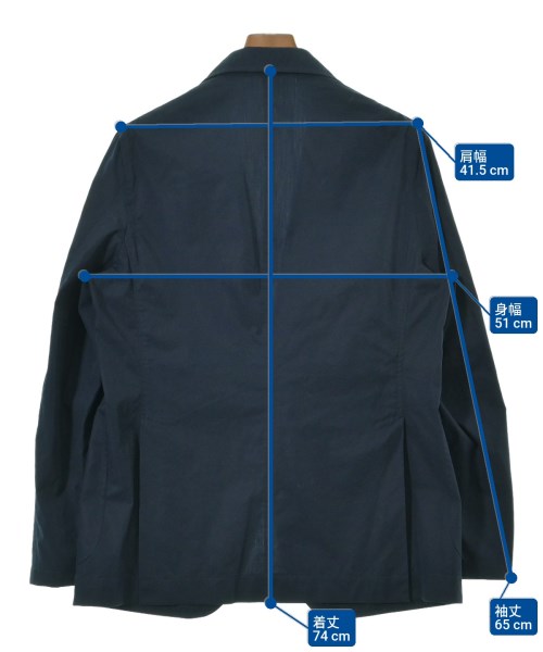 ISAIA（イサイア）テーラードジャケット 紺 サイズ:50(XL位) メンズ/2200661182260