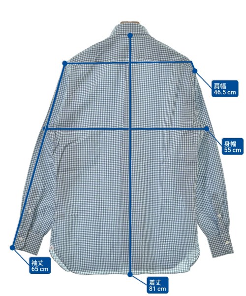 ISAIA（イサイア）カジュアルシャツ 青 サイズ:-(M位) メンズ/2200661182383