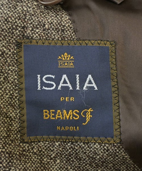 ISAIA（イサイア）テーラードジャケット 茶 サイズ:48(L位) メンズ/2200732155094