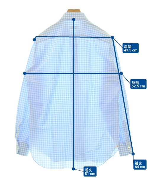 ISAIA（イサイア）カジュアルシャツ 青 サイズ:-(XL位) メンズ/2200716871385