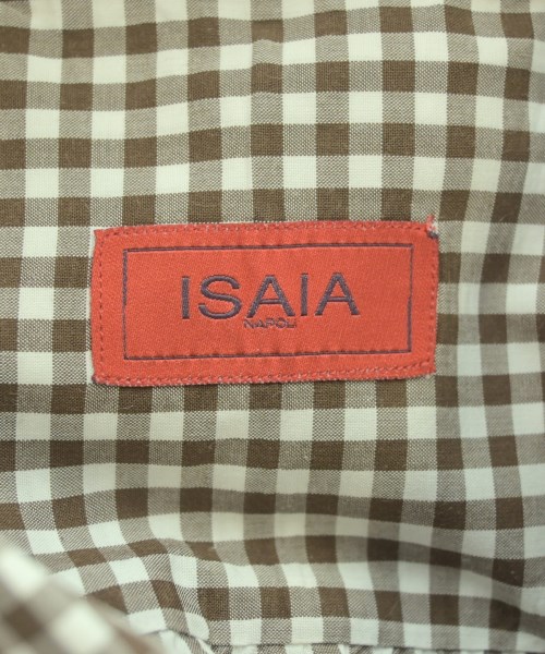 ISAIA（イサイア）カジュアルシャツ 茶 サイズ:-(XL位) メンズ/2200716871392