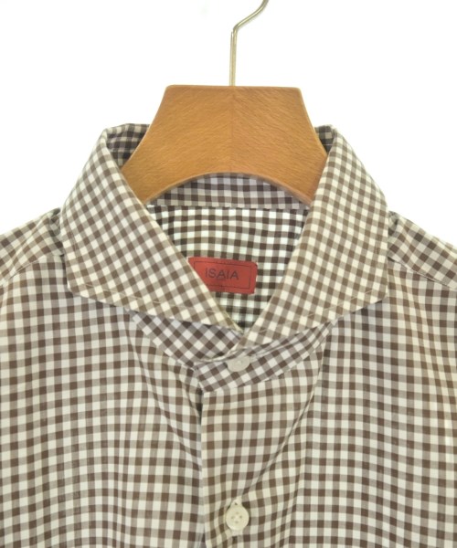 ISAIA（イサイア）カジュアルシャツ 茶 サイズ:-(XL位) メンズ/2200716871392