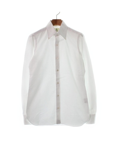 LUIGI BORRELLI（ルイジボレッリ）ドレスシャツ 白 サイズ:37(XS位