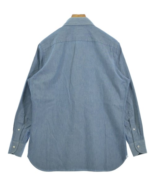 LUIGI BORRELLI（ルイジボレッリ）カジュアルシャツ 青 サイズ:40(M位) メンズ/2200635038128