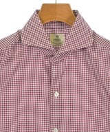 LUIGI BORRELLI（ルイジボレッリ）カジュアルシャツ 赤 サイズ:39(M位) メンズ/2200635038135