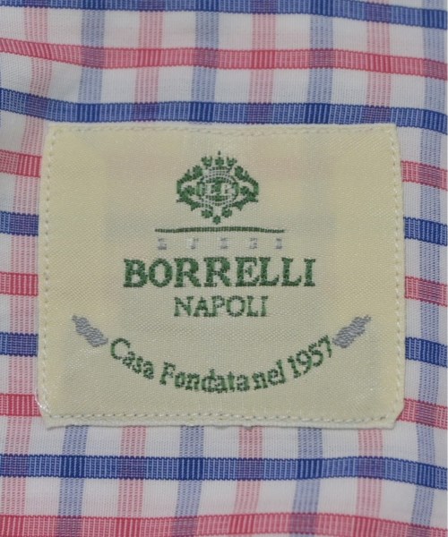 LUIGI BORRELLI（ルイジボレッリ）カジュアルシャツ 白 サイズ:39(M位) メンズ/2200635038142