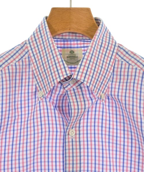 LUIGI BORRELLI（ルイジボレッリ）カジュアルシャツ 白 サイズ:39(M位) メンズ/2200635038142
