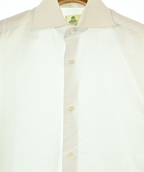 LUIGI BORRELLI（ルイジボレッリ）ドレスシャツ 白 サイズ:37(XS位) メンズ/2200625020034