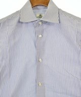 LUIGI BORRELLI（ルイジボレッリ）ドレスシャツ 青 サイズ:37(XS位) メンズ/2200625020041